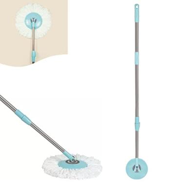 Imagem de Cabo Esfregão Avulso Reposição Para Balde Mop Giratório Limpeza - 8273 Mor