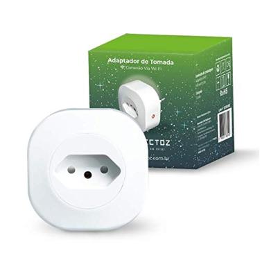 Imagem de Tomada Inteligente Smart Plug Adaptador Wi-Fi, Função Agenda, Controle Eletrodomésticos via Smartphone, Compatível com Alexa, Smart Home, Plugue