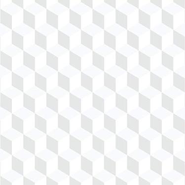 Imagem de Papel De Parede Infantil Brincar 3645 Vinílico 3D Cinza