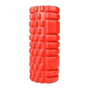 Imagem de Rolo Miofascial Massagem Roller Foam Yoga Fitness Exercicio Pilates Laranja