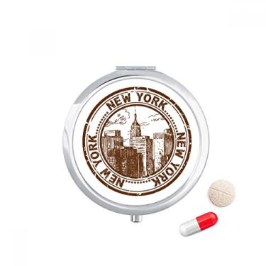 Imagem de America New York Classic Country City Caixa de armazenamento de remédios