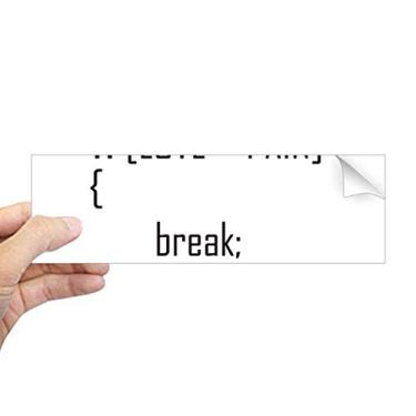 Imagem de DIYthinker Declaração se amor equivale à dor adesivo retangular para-choque notebook decalque de janela