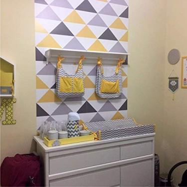 Imagem de Adesivo Autocolante Triângulo Geométrico Mod35 Rolo 2mx45cm