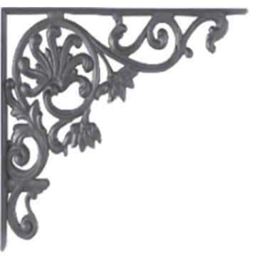 Imagem de Cantoneira Mão Francesa Nº07 Ferro Fundido - Tamanho 43x53cm