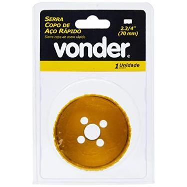 Imagem de Vonder, Serra Copo De Aço Rápido, 70 Mm - 2.3/4".