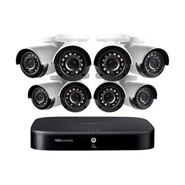 Imagem de Lorex DP181-82NAE-W Sistema de Segurança MPX Com D241A81B 8Ch 1TB DVR w / 8 LBV2531 2MP Bala Câmeras
