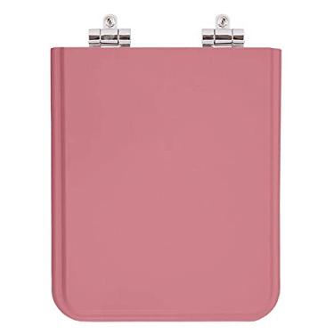 Imagem de Assento Sanitário Poliester Soft Close Square Wild Rose (Pink) para vaso Incepa