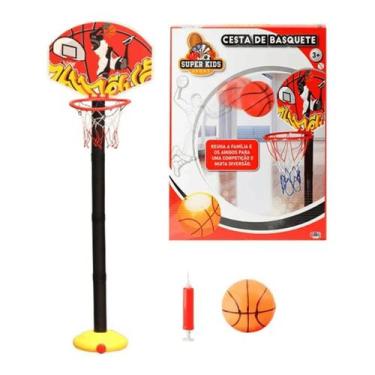 Tabela de Basquete NBA Cesta Basquetebol Com Bola Infantil - Well Kids -  Basquete Infantil - Magazine Luiza