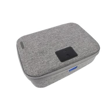 Imagem de Geonav, Estojo Esterilizador UVC Multiuso, elimina até 99,9% dos micro-organismos, UVC01, Cinza