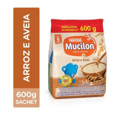 Imagem de Cereal Infantil Mucilon Arroz E Aveia (600G) - Nestlé