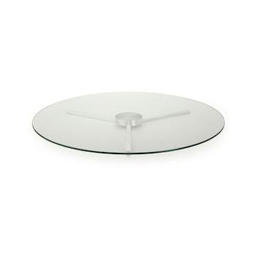 Imagem de Centro de Mesa Giratório Forma F.Collection em Vidro Transparente - 60 cm