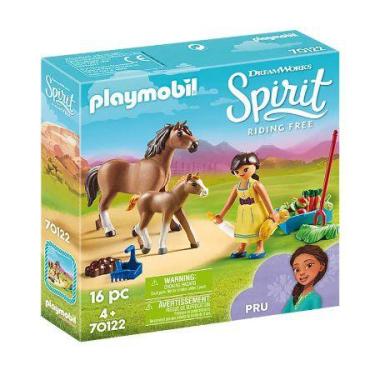 Imagem de Playmobil Spirit Pru Com Cavalo E Potro 70122 - Sunny