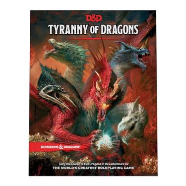 Imagem de Tyranny of Dragons (D&d Adventure Book Combines Hoard of the Dragon Queen + the Rise of Tiamat)