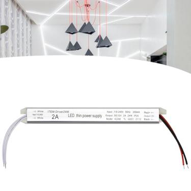 Imagem de Fonte Slim Driver Para Perfil Fita De Led 12v 2a 24w