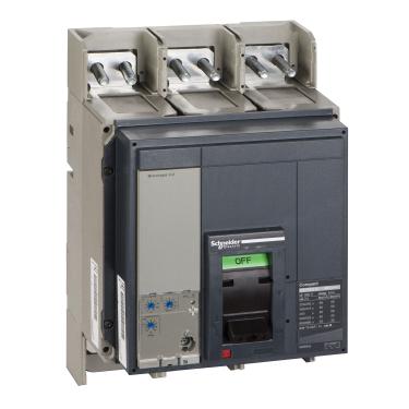 Imagem de Disjuntor Tripolar 1000A DE003 Fixo Micrologic 2.0 NS1000N – Schneider