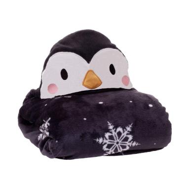 Imagem de Manta Capuz Naninha Infantil Bichinhos Jolitex