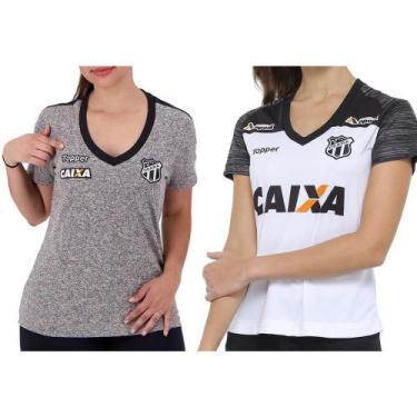 Imagem de Kit 2 Camisas Topper Ceará 2018 Feminina