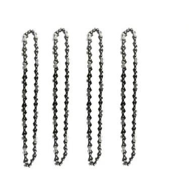 Imagem de Serra elétrica de corrente de 12/11,5 polegadas 44 elo de acionamento 22 cortador 3/8" LP Pitch 0,050" Peças sobressalentes do cortador de corrente de poda de registro de corrente de calib