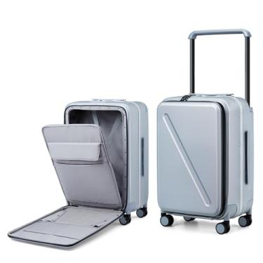 Imagem de Malas de viagem rígidas Milada, Cinza, 24-Inch Checked In, Viagens