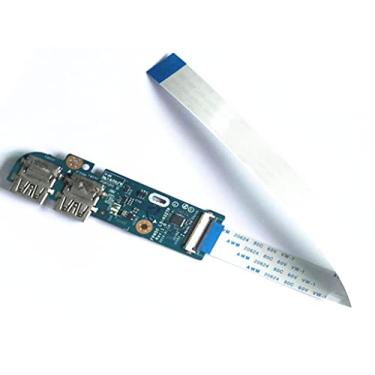 Imagem de Nova USB para HP 15-DW 15-DW0043DX L52039-001 LS-H327P - Compatível com Windows e macOS