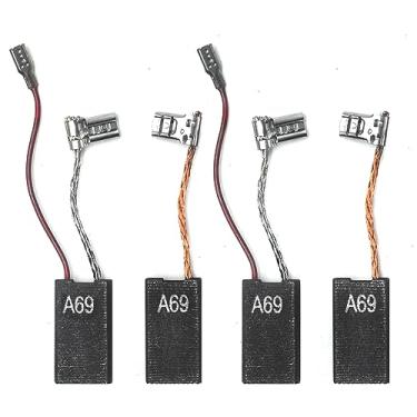 Imagem de GEARLINTON 1617014135 Escovas de carbono para Bosch Hammer GBH 7 DE GBH 7-45 DE GBH 7-46 DE S20G A69 Conjunto de substituição de escovas, pacote com 4