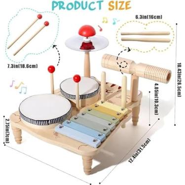 Imagem de BRINQUEDO MONTESSORI em madeira instrumento musical. Montessori Bebe Instrumentos Musicais, Bateria, Instrumentos de Percussão, Brinquedos