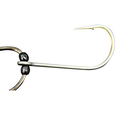 Imagem de Hayabusa Gancho de reboque EC929L1-2/0 WRM929 com rolhas de colocação, revestimento de flúor NRB, tamanho: 2/0 5/pacote