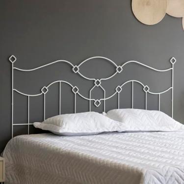 Imagem de Cabeceira Aramada Taj Mahal - Casal Branco