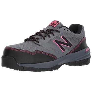 Imagem de New Balance Tênis industrial feminino 589v1, Cinza/rosa, 38