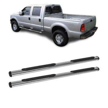 Imagem de Estribo F250 1999 a 2012 Cabine Dupla Cromado Oblongo - CCF