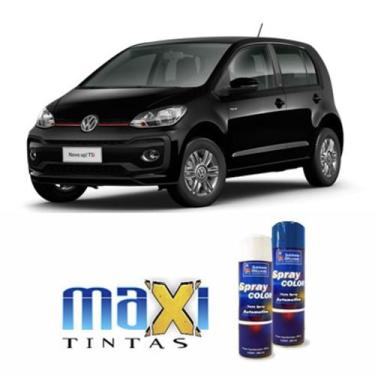 Imagem de Spray automotivo preto ninja + spray verniz 300ml - Sherwin Williams