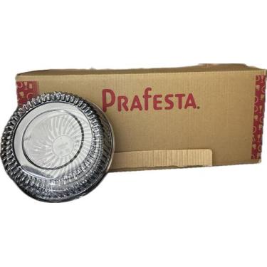 Imagem de 1 cx embalagem para bolo redondo p 32 m tipo caseiro 100 un - PRAFESTA