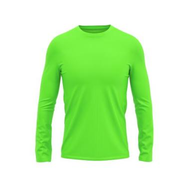 Imagem de Camisa Manga Longa Masculina Proteção Uv 50+ Térmica Dry Fit - Everest