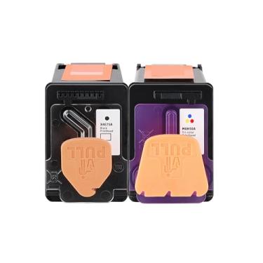 Imagem de SUNUNITEC Um conjunto (preto e tricolor) GT53 cabeça de impressão X4E75A M0H50AA para impressoras 515 514 517 532 617 para tanque 508 510 511 518 519 531 538 610 618 cabeça de impressora