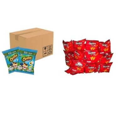 Imagem de Elma Chips Doritos + Cheetos Requeijão Caixa Com 120Un Total