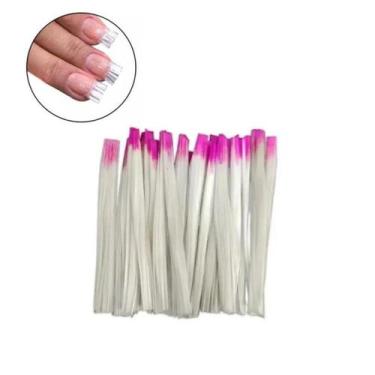 Imagem de Fibra de Unha de Vidro Fio a Fio Pronta pra uso - 25 Unhas  - Fan Nail