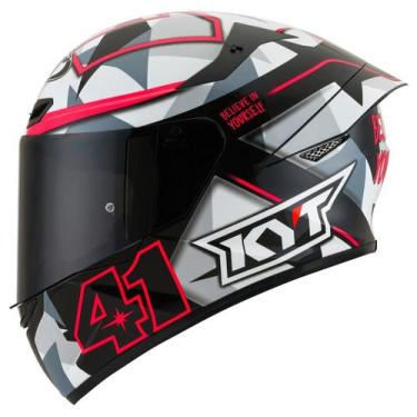 Imagem de Capacete KYT TT Course Espargaro 2018 Fuxia, 60