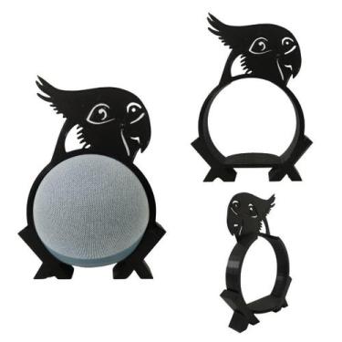 Imagem de Suporte Alexa Echo dot 4 e Echo dot 5 "Calopsita" - Espaço 3d