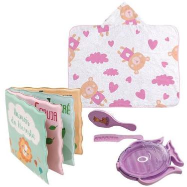 Imagem de Acessórios De Bebê Para Banho Kit 5 Peças Menino Menina - Koala Baby, 