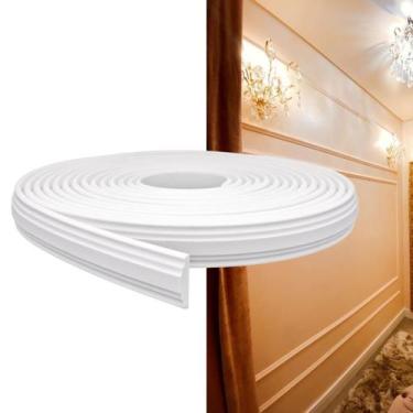 Imagem de Rodameio Boiserie EVA Autocolante 3,8cm Rm61 4 Metros MeuRodapé