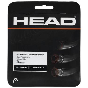 Imagem de Corda Head Squash Perfect Power 16L 1.30mm Branca Set Individual