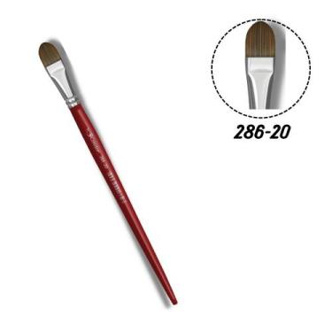 Imagem de Pincel Condor 286-20 Língua de Gato Sintéitco Cabo Longo