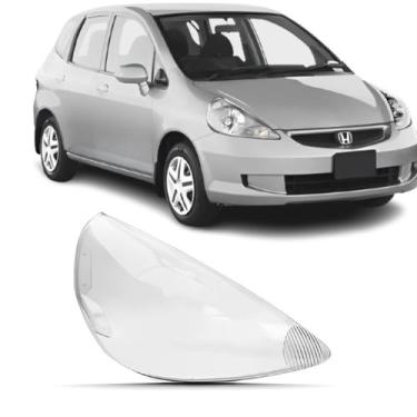 Imagem de Lente Farol Honda Fit 2003 2004 2005 2006 2007 2008 - NK
