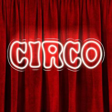 Imagem de Painel Neon Led Circo Decoração Aniversário Festa - OnTheLight, Branco