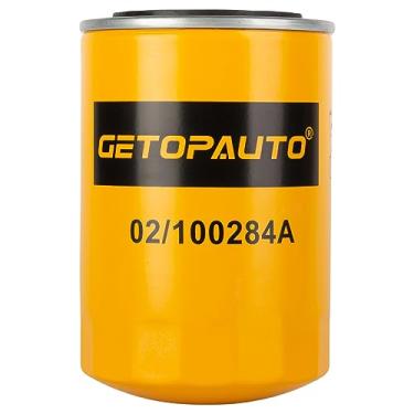 Imagem de GETOPAUTO Filtro de óleo 02/100284A compatível com filtro de óleo JCB 02/100284A serve para peças de retroescavadeira JCB 3CX 3DX 1400B 1550B