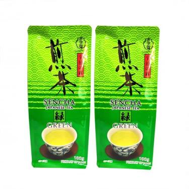Imagem de Chá Verde Japonês Senchá Green 100gr (Kit com 2) - Ujinotsuyu