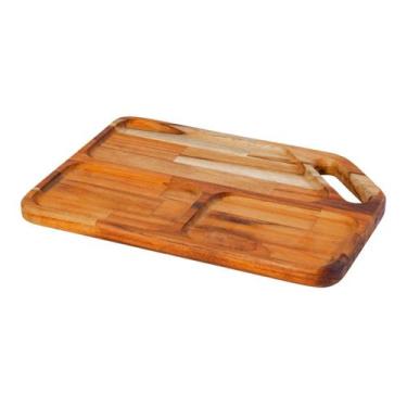 Imagem de Tábua de Frios Petisqueira Chanfrada 3 Divisórias 25x35cm - Libaneza