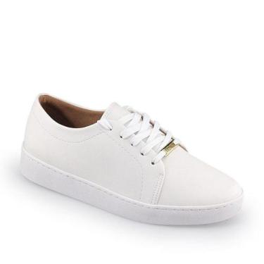 Imagem de Tênis Feminino 1214 205 Casual Nota Fiscal Vizzano, Branco, 35