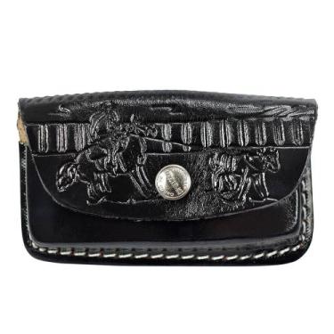 Imagem de Bainha de Canivete Lateral SV0054 - Preta - Selaria Vertentes