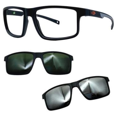 Imagem de Oculos Mormaii 6127 Swap 5 APJ Com 2 Clipons G15 e Prata, G15, Prata